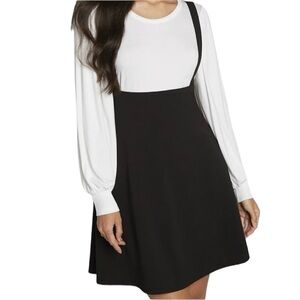 NEW Modcloth overall winner black jumper - medium